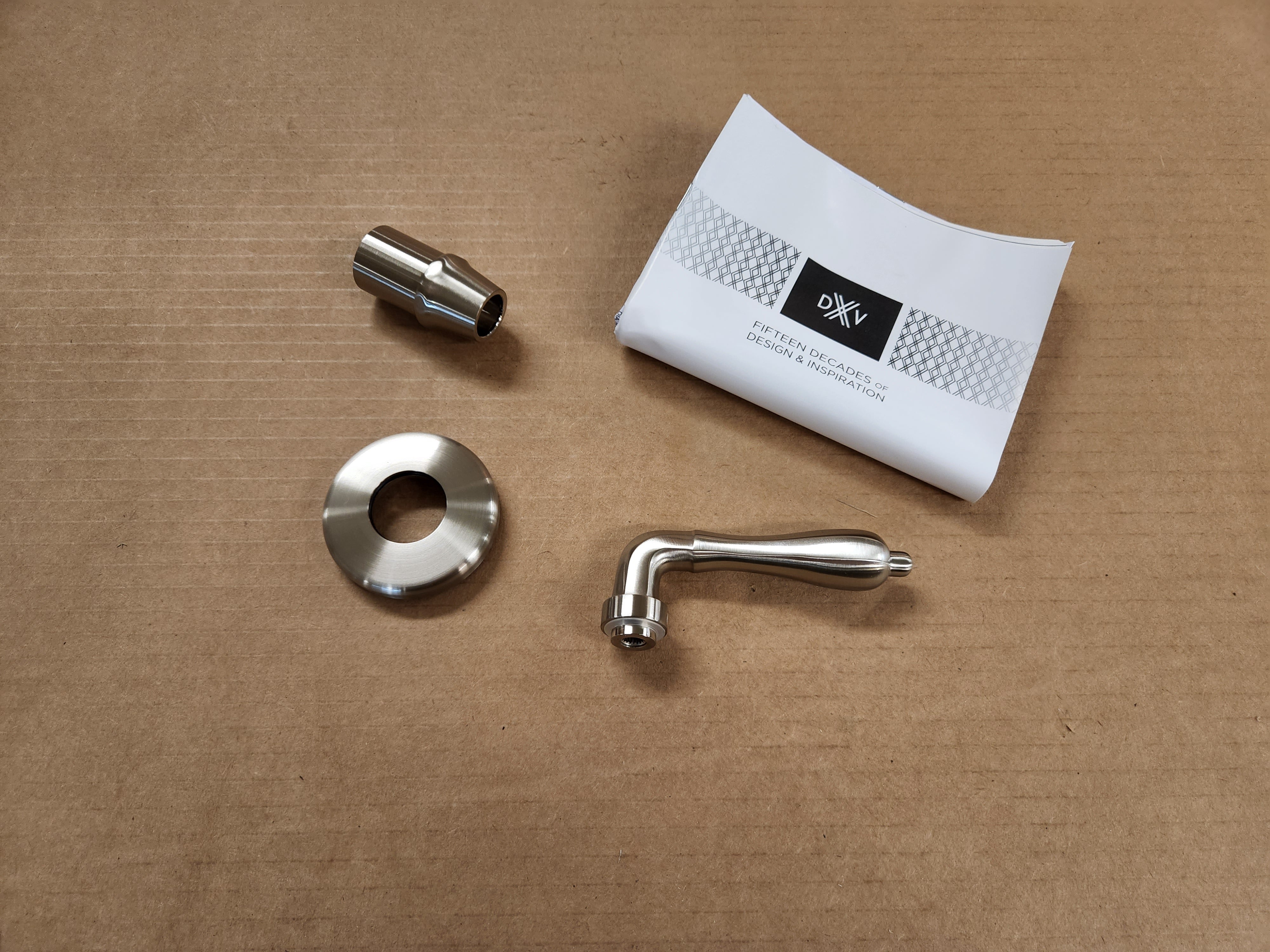 AMERICAN STANDARD American Standard D35101700.144 Ashbee Brushed Nickel Wall Valve Trim Lever Handle
