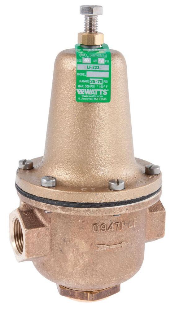 WATTS 298514 PRESSURE REDUCING VALVES