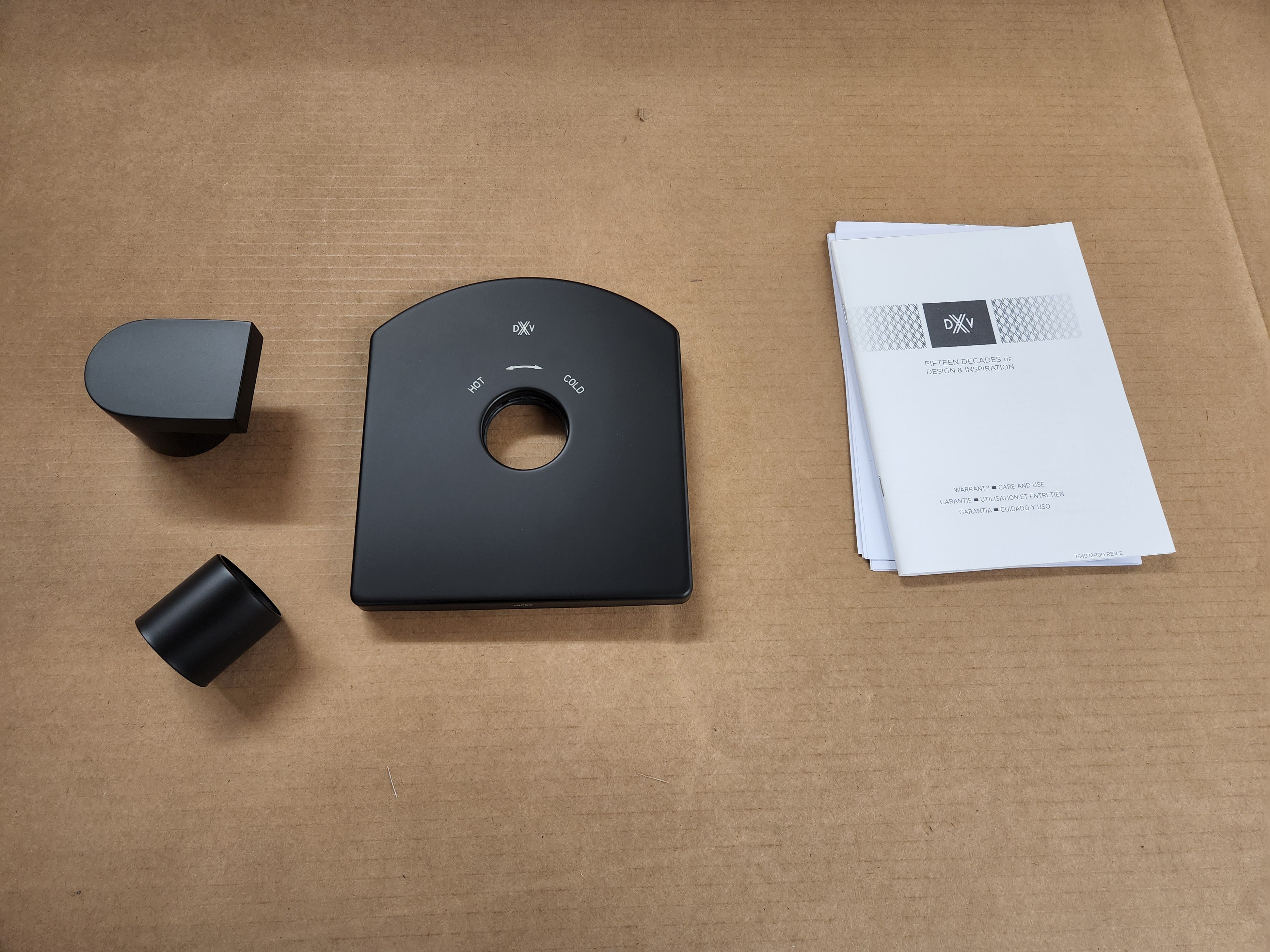 AMERICAN STANDARD American Standard D35109510.243 Equility Matte Black Thermostatic Shower Trim