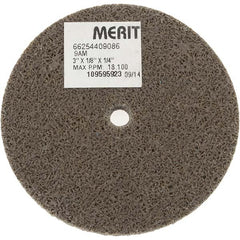 MERIT Merit Abrasives 66254409086 Deburring Wheel Aluminum Oxide