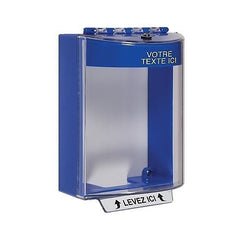 STI Sti STI-13220CB-FR Blue Surface Mount Exit Push Button