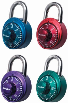 MASTER LOCK Master Lock Co 1530DCM Combination Padlock 4 Pack