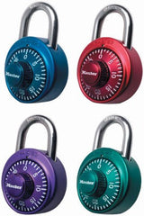 MASTER LOCK Master Lock Co 1530DCM Combination Padlock 4 Pack