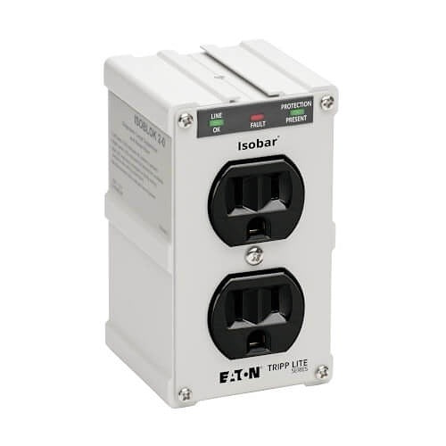 TRIPP LITE Tripp Lite ISOBLOK2-0 Surge Protector 2 Outlet