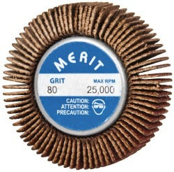 MERIT Merit Abrasives 08834132009 Mounted Flap Wheel 80 Grit