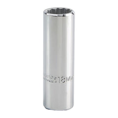PROTO Proto J5318M Deep Hand Socket 18mm 12-point 1/2 Drive
