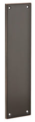EMTEK Emtek 86436US10B Modern Push Plate Oil Rubbed Bronze