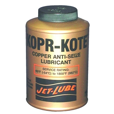JET-LUBE Jet-Lube 10002 Kopr-Kote High Temperature Anti-Seize Lubricant 1/2 lb