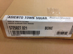 American Standard 5725.027 Town Square Elongated Toilet Seat Power (Color Bone)