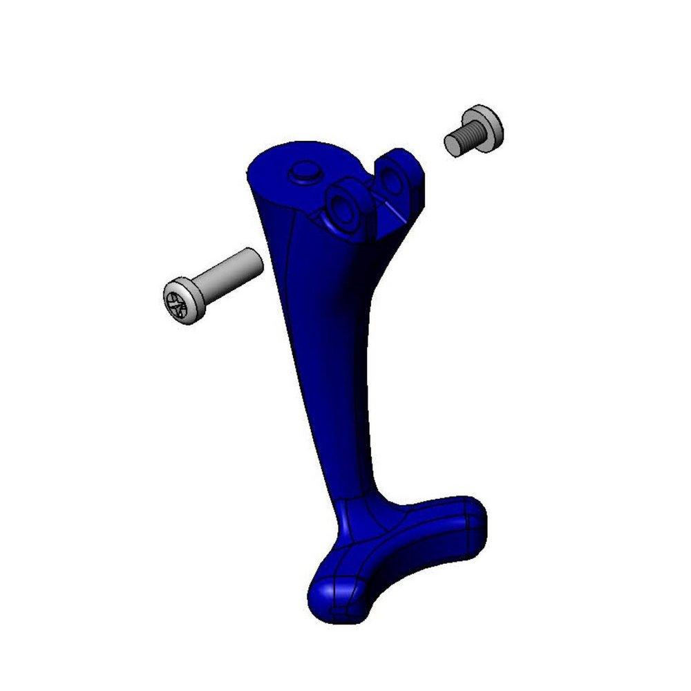 T&S BRASS T&S Brass 015550-45 Lever Arm Repair Kit (New-Style Glass Filler)
