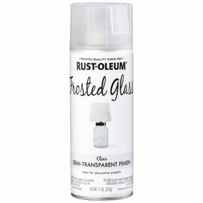 RUST-OLEUM Rust-oleum 1903-830 Frosted Glass Enamel Spray 11 Oz