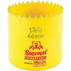 STARRETT Starrett 00491 Hole Saw 1-3/4 in Hss Toothed Edge