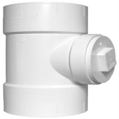 CHARLOTTE PIPE Charlotte Pipe Foundry Co. Pvc 00444X 0800HA Dwv Test Tee 2 in