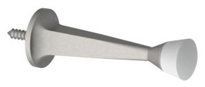 HAGER Hager Hinge 21015 Rigid Door Stop 3 in Satin Nickel