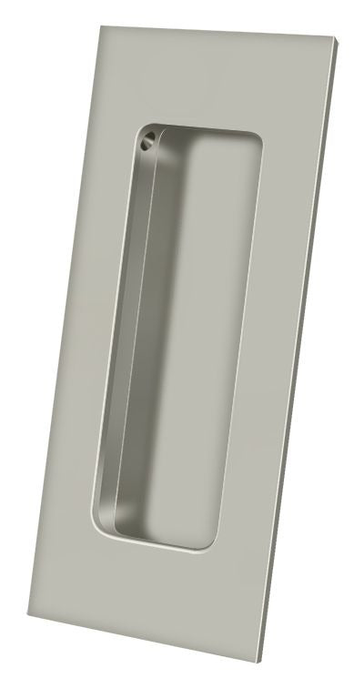 DELTANA Deltana FP40U15 Rectangular Flush Pull Satin Nickel