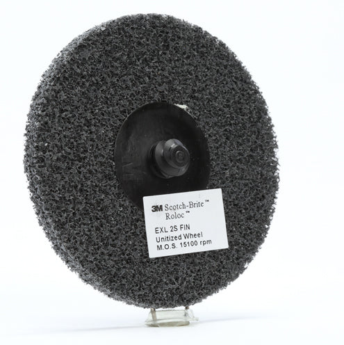 3M 3M 7100005209 3 X No Hole Fine Grade Silicon Carbide Scotch-Brite Roloc Disc