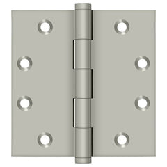DELTANA Deltana DSB4515 Square Door Hinge 4.5x4.5 Satin Nickel