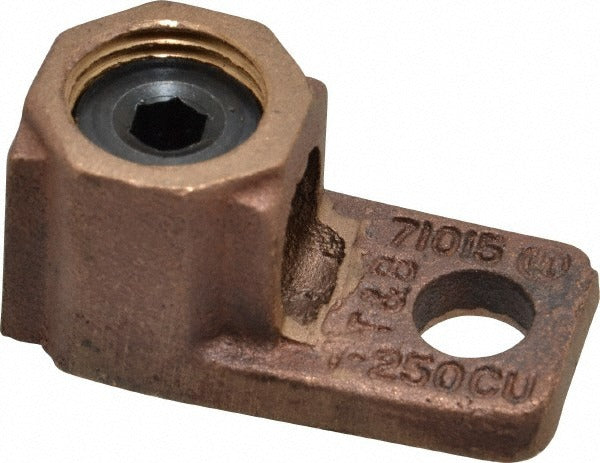 THOMAS & BETTS Thomas Betts 71015 D-shaped Ring Terminal 1 Awg Crimp