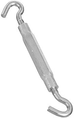 NATIONAL HARDWARE National Mfg N222-000 Hook Hook Turnbuckle 1/4x7.5 Zinc