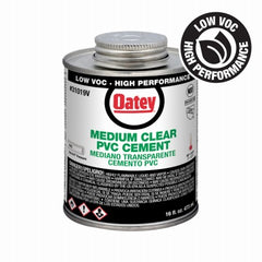 OATEY Oatey Company 31019 Clear Medium Body Pvc Cement 16 Oz