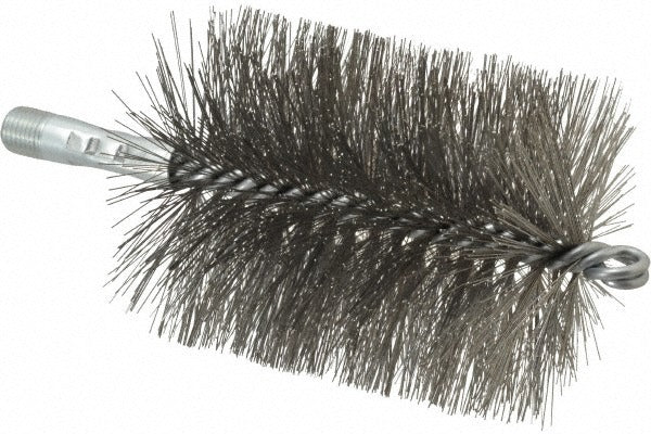 SCHAEFER BRUSH Schaefer Brush 43862 Spiral Tube Brush 3.5 in Stainless Steel