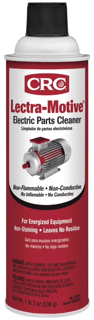 CRC INDUSTRIES CRC Industries 05018 Lectra-Motive Electric Parts Cleaner 19 Wt. Oz.