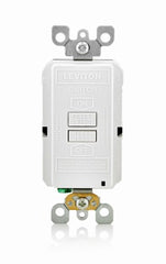 LEVITON Leviton R18-GFRBF-0KW 20A Blank Face Gfci Feed-through