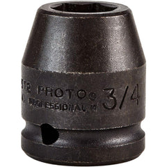 PROTO Proto J07512 Impact Socket 3/4 in Drive 6-point Hex