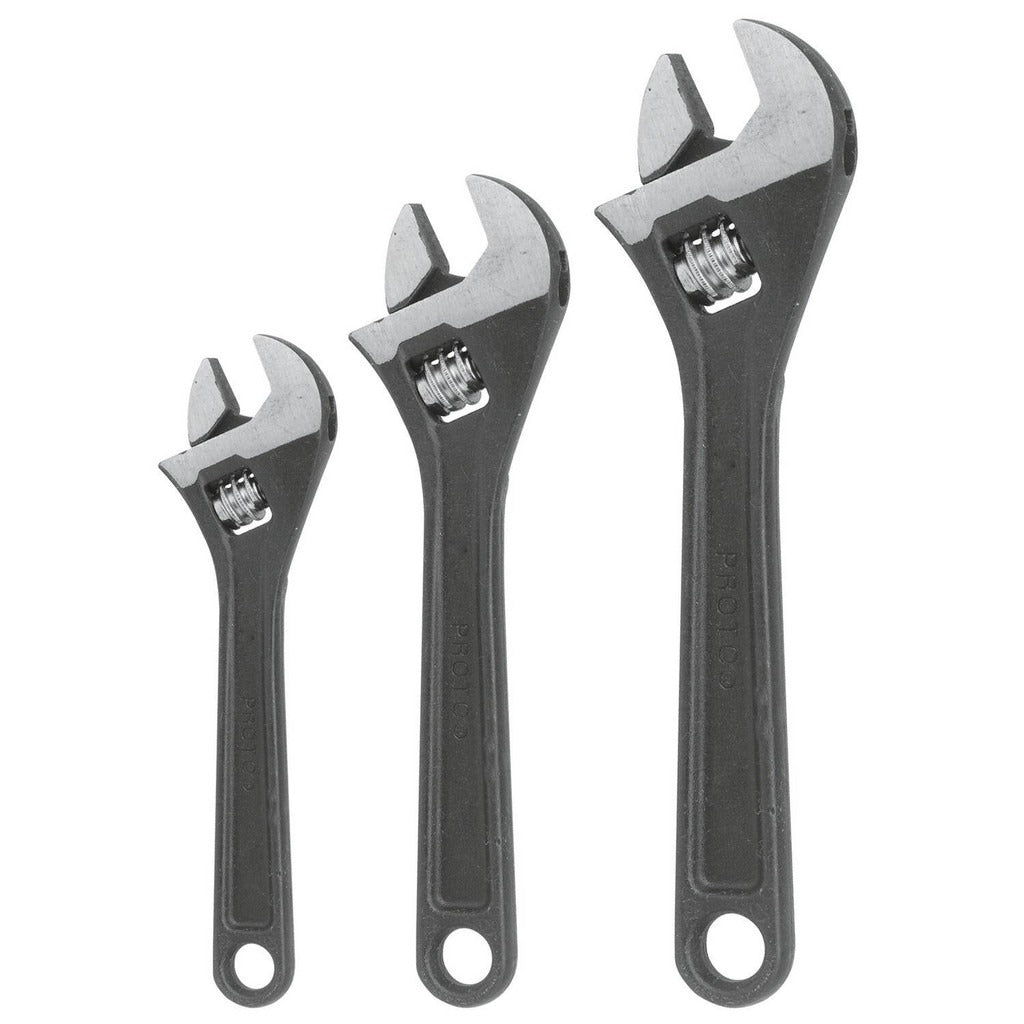 PROTO Proto J795SA Wrench Set Inch 3 Piece Alloy Steel
