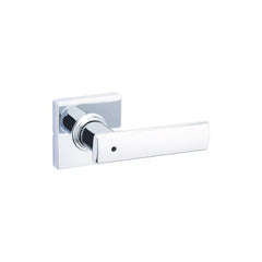 KWIKSET Kwikset 300BRNLSQT-26 Breton Privacy Lever Bright Chrome