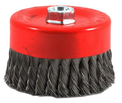 FORNEY Forney Industries Inc 72756 Knotted Wire Cup Brush 6 in