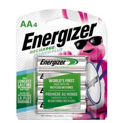 ENERGIZER Eveready Battery Co NH15BP-4 Aa Nimh Battery 4 Pack