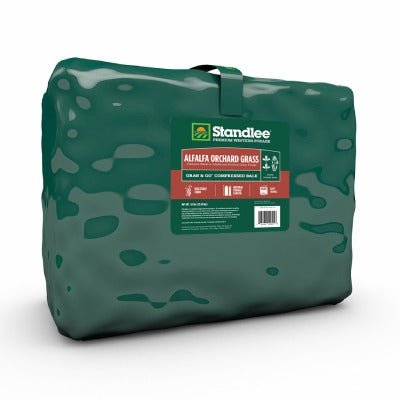 STANDLEE Standlee 1500-20021-0-0 Alfalfa Orchard Grass Hay Bale 50 Lb