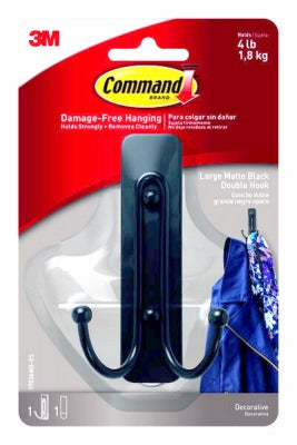3M 3M Company 17036MB-ES Decorative Double Hook 4 Lb