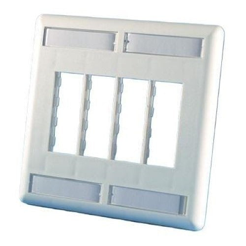 ORTRONICS Ortronics 40300554-88 Faceplate Trac Jack 8 Port