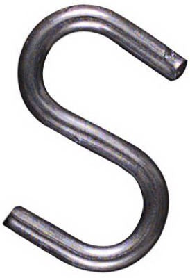NATIONAL HARDWARE National Mfg N121-533 Open S Hook 3/4 in Zinc Steel 8 Pack