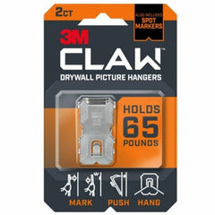 3M 3M Company 3PH65M-2ES Drywall Picture Hanger 65 Lb 2 Pack