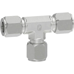 PARKER Parker 2 Jbu-s Flareless Bite-type Tube Union Tee Steel
