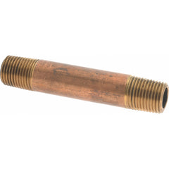 MERIT BRASS Merit Brass 2002-200BSPT Brass Pipe Nipple 1/8 Bspt