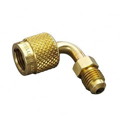YELLOW JACKET Yellow Jacket 19221 Quick Coupler (5/16 Qc x 1/4 Mfl, 90 degree)