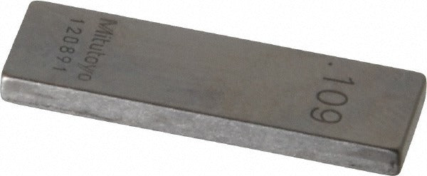 MITUTOYO Mitutoyo 611149-531 Steel Gage Block 0.109 in Grade 0