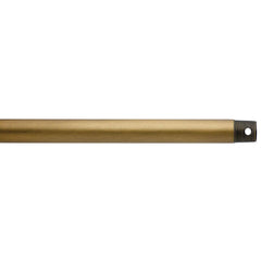 KICHLER Kichler 360003nbr Ceiling Fan Downrod 36in Natural Brass