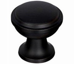 AMEROCK Amerock BP53718BBR Cabinet Knob 1-3/16 in Black Bronze