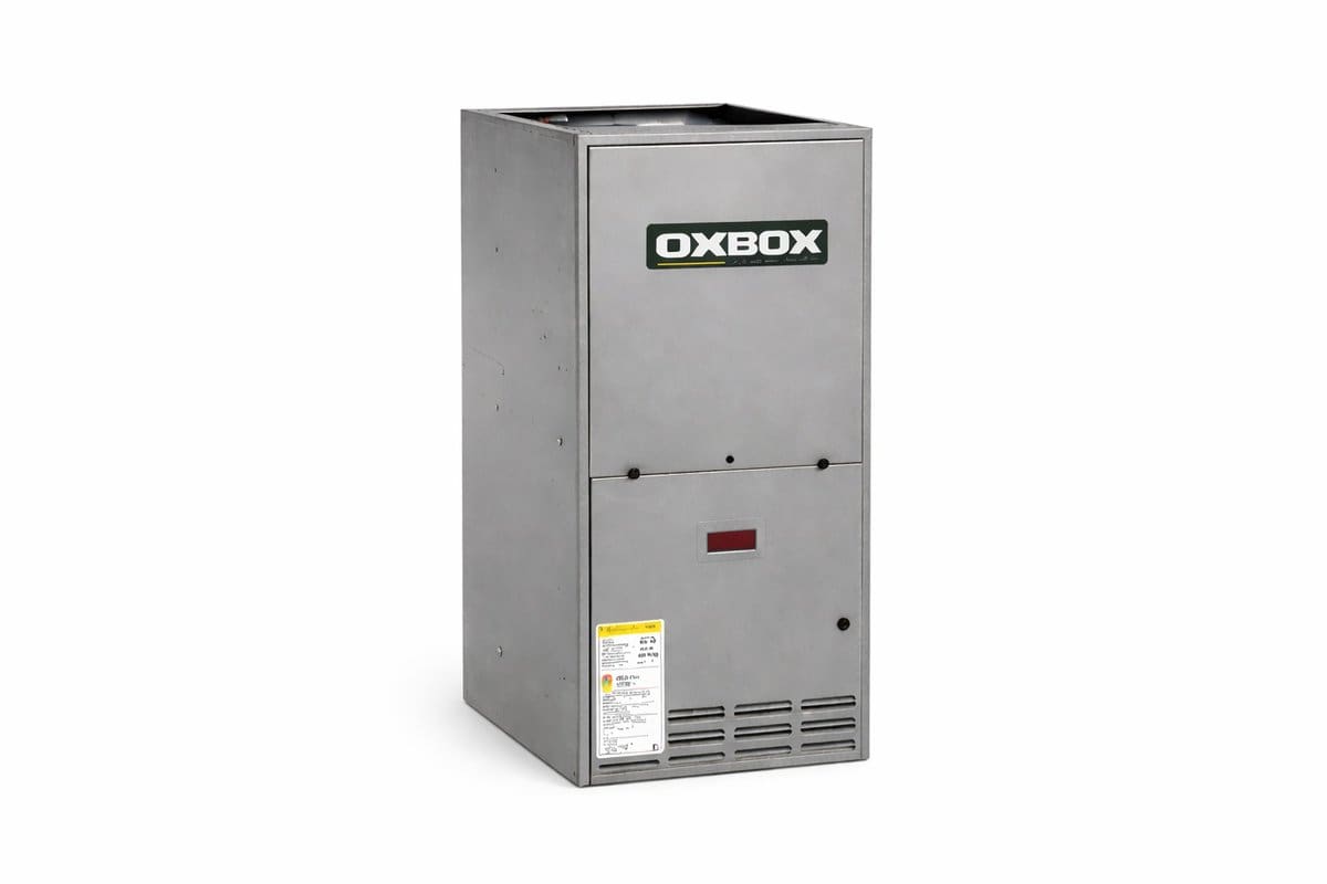 Oxbox Oxbox 2-Ton 24000 BTU R-454B 14.3 SEER2 Gas/Electric Split System - J5AC5024A1000+J962V060BU3SA+J5MXCB016AC6HC