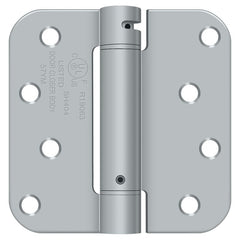 DELTANA Deltana DSH4R526D Spring Hinge 4x4 5/8 Radius Satin Chrome