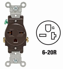 LEVITON Leviton Mfg Co S10-05821-00S Spec Grade Outlet 10-pack
