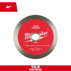 MILWAUKEE Milwaukee 49-93-9502 4 in Diamond Tile Blade 5 Pack