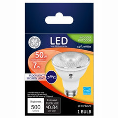GE G E Lighting 38439 Led PAR20 7W Flood Bulb 2700K 3 Pack