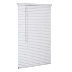LOTUS & WINDOWARE Lotus & Windoware RLX3560WH Cordless 1 inches Premium Vinyl Mini Blind (35 x 60)