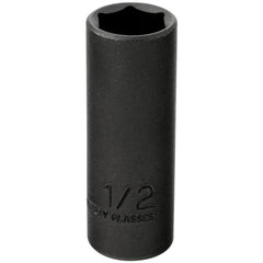 PROTO Proto J7716HT Impact Socket 3/8 in Drive 1/2 in 6-pt